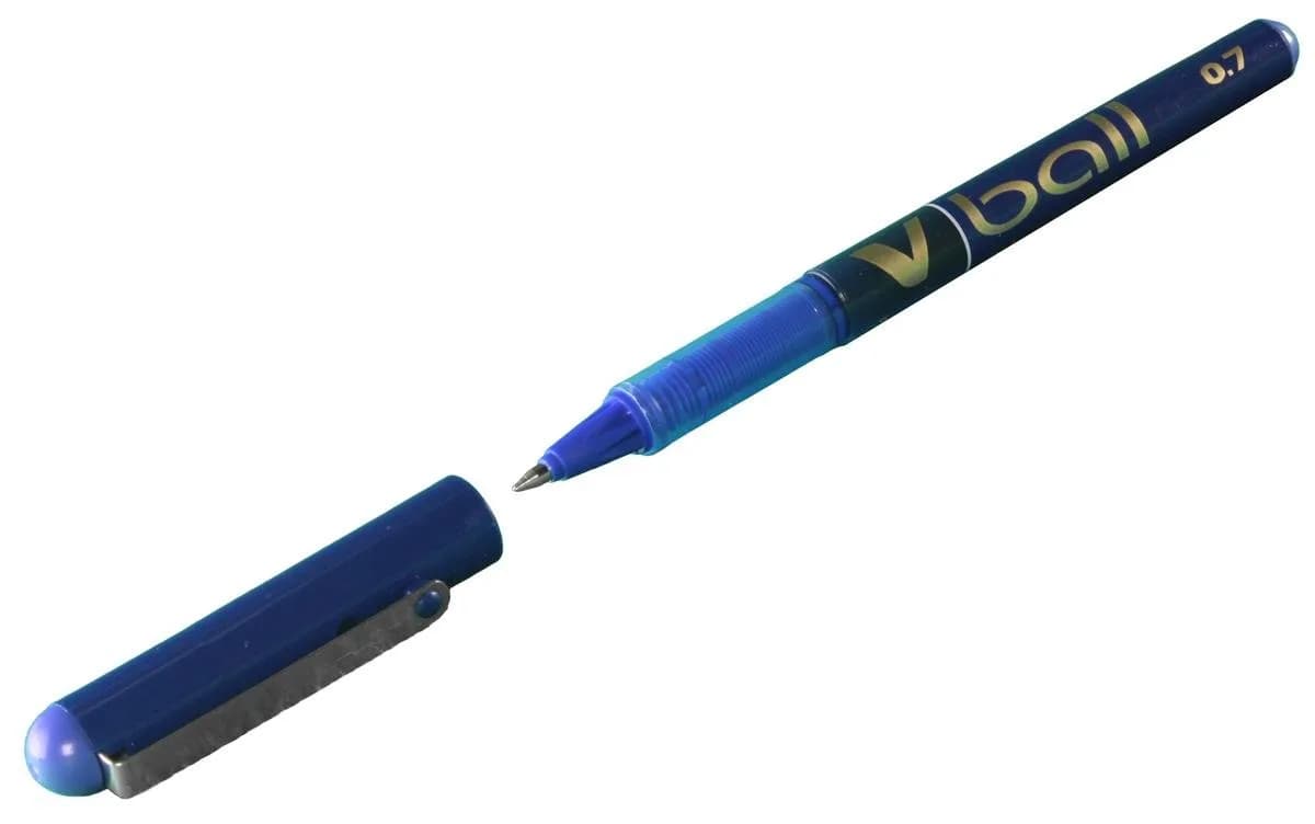 Pilot Vball 7 Liquid Ink Rollerball Pen 0.7mm Fine Tip, Blue, 12-Count Box | Smooth Writing & Consistent Ink Flow - main product image