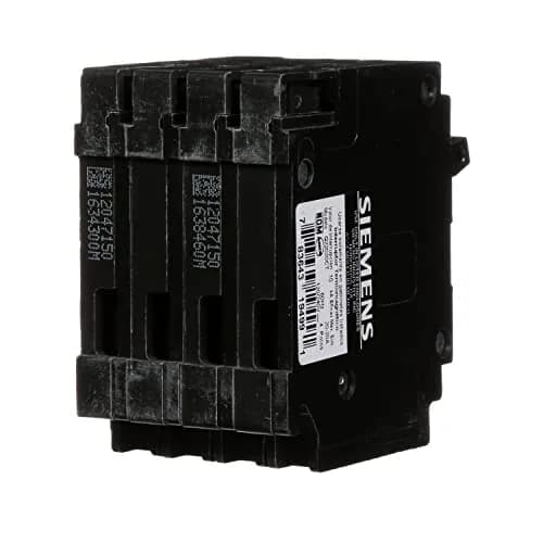 Siemens Triple Circuit Breaker Plug-In 20/20 Amps | Space Saving UL Listed thumbnail 5