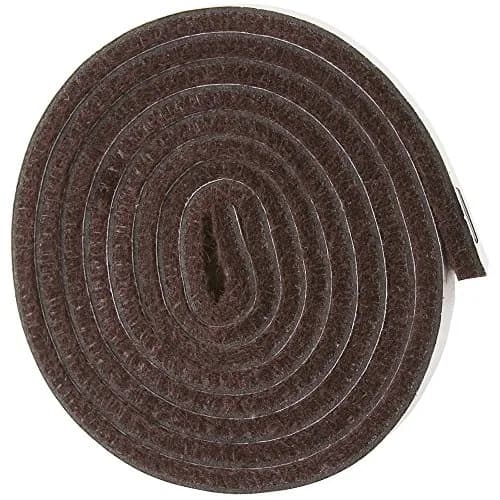 SOFTTOUCH Heavy Duty Felt Strip Roll 1.27cm x 152cm (1/2" x 60") | Protects Hard Floors & Furniture thumbnail 1