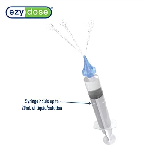 EZY DOSE Clear 20mL Ear Wax Removal Syringe | Doctor Designed Tri-Stream Tip thumbnail 4