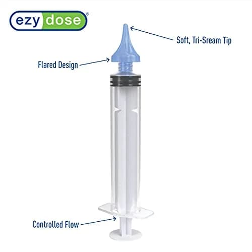 EZY DOSE Clear 20mL Ear Wax Removal Syringe | Doctor Designed Tri-Stream Tip thumbnail 5