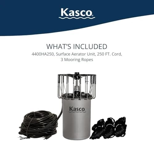 Kasco 1HP Surface Aerator 240V | Efficient Pond Oxygenation for 1 Acre thumbnail 2