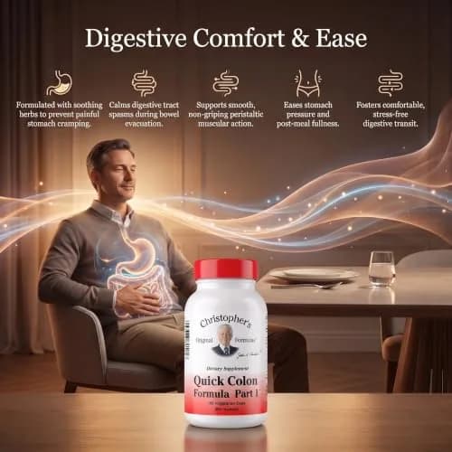 Christopher's Original Formulas Quick Colon Part 1 100 Veg Caps | Supports Digestive Wellness thumbnail 7