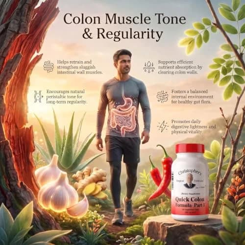 Christopher's Original Formulas Quick Colon Part 1 100 Veg Caps | Supports Digestive Wellness thumbnail 9
