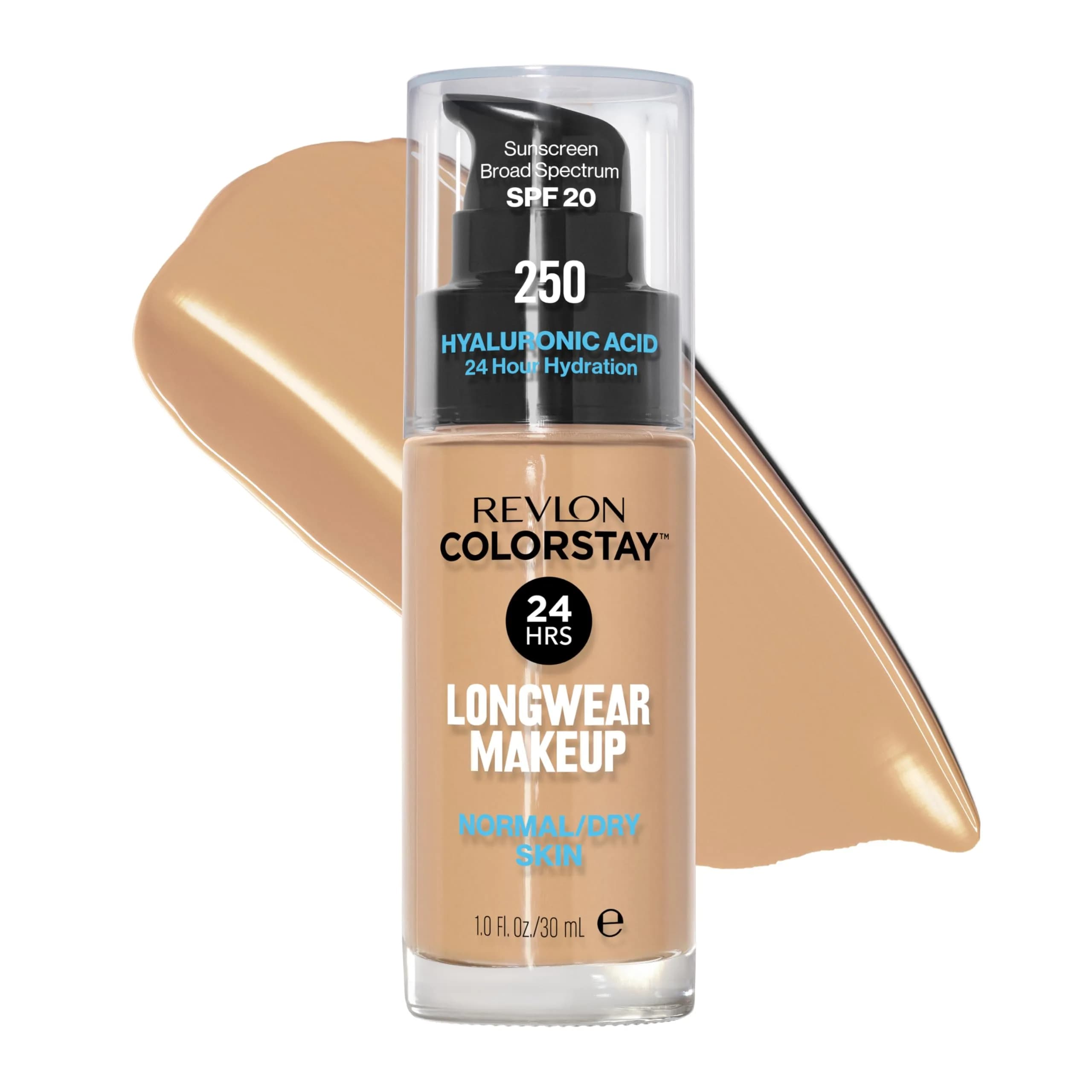 REVLON ColorStay 250 Fresh Beige Foundation for Normal/Dry Skin, 30ml with SPF 20 - main product image