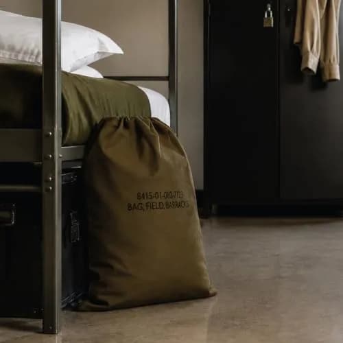 Rothco Barracks Bag, Heavyweight Cotton Canvas, Olive Drab, 18" x 27" | Rugged & Water-Resistant thumbnail 2