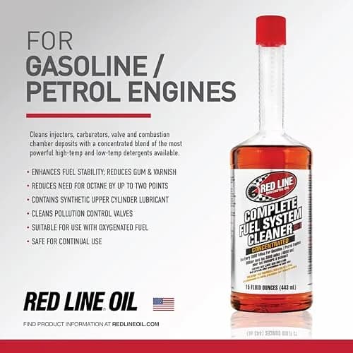 Red Line SI-1 Complete Fuel System Cleaner 180 fl oz (15 oz, 12 Pack) | Cleans Injectors & Prevents Corrosion - view 3