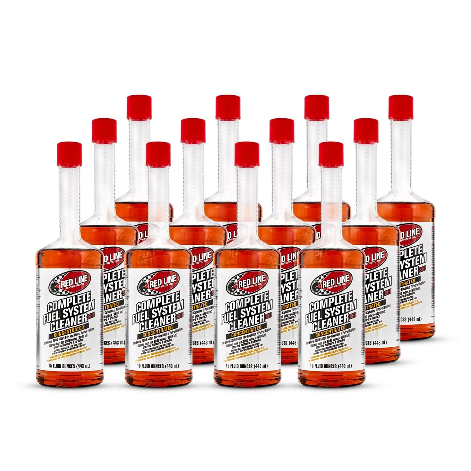 Red Line SI-1 Complete Fuel System Cleaner 2 x 444ml (15 Fl Oz) | Cleans Injectors & Prevents Corrosion — 15 Fl Oz