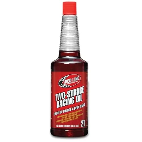 Red Line 40603 Two-Stroke Racing Synthetic Oil 16 Ounce (12 Pack) | High Performance Engine Lubricant thumbnail 1