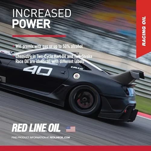 Red Line 40603 Two-Stroke Racing Synthetic Oil 16 Ounce (12 Pack) | High Performance Engine Lubricant thumbnail 7
