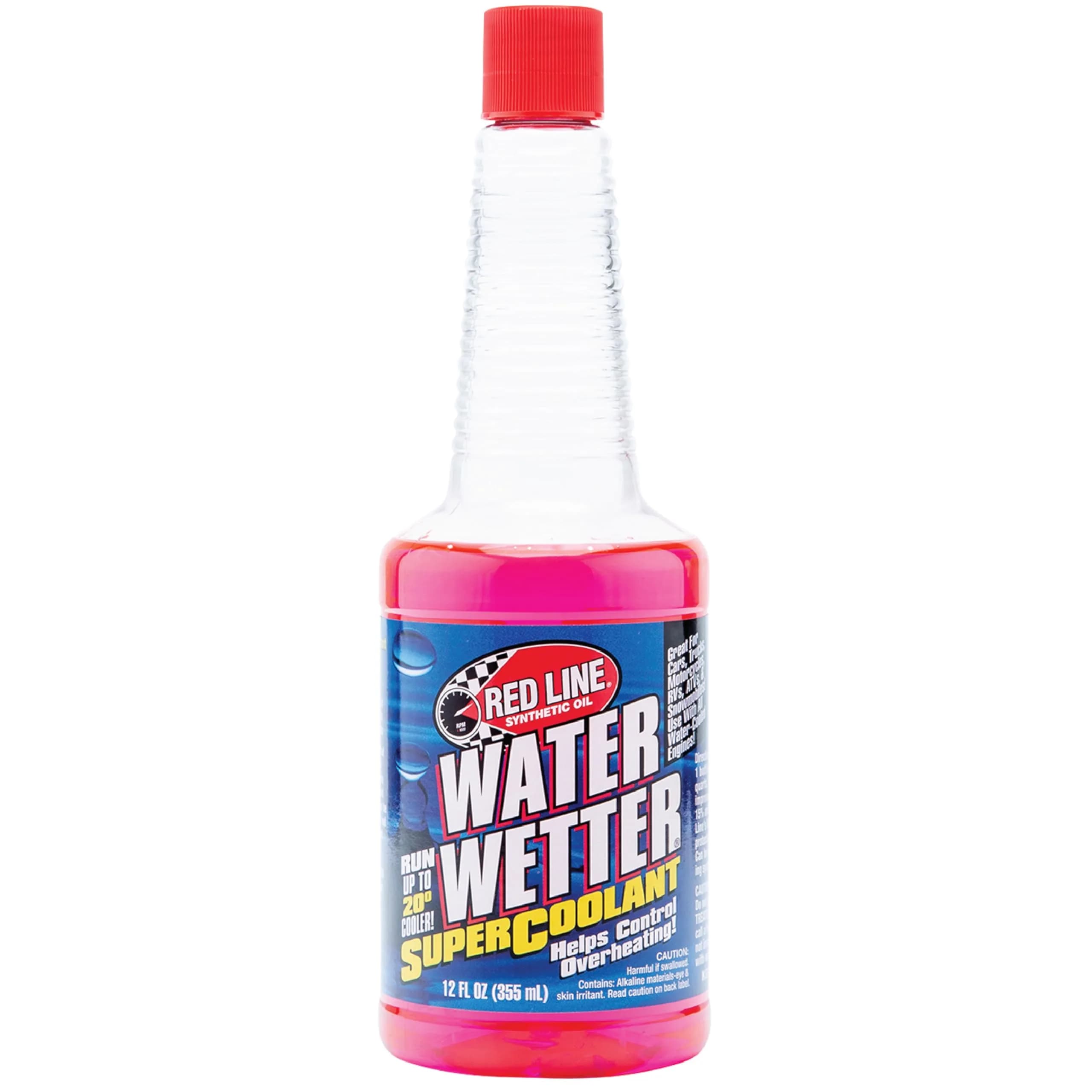 Red Line WaterWetter Super Coolant 12 oz (144 fl oz Total) | Reduces Engine Temps Up To 30°F — Case