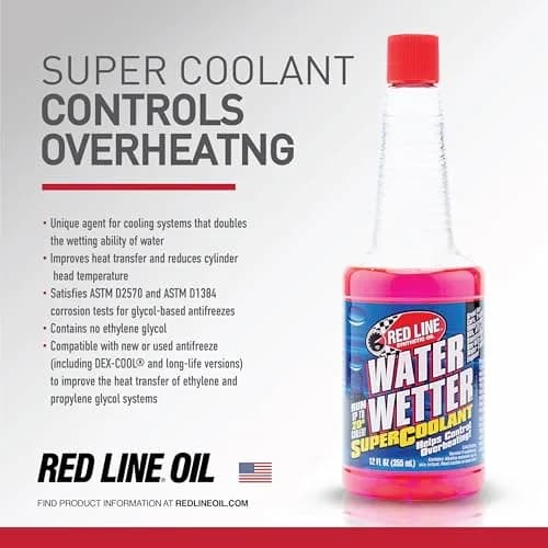 Red Line WaterWetter Super Coolant 12 oz (144 fl oz Total) | Reduces Engine Temps Up To 30°F thumbnail 3
