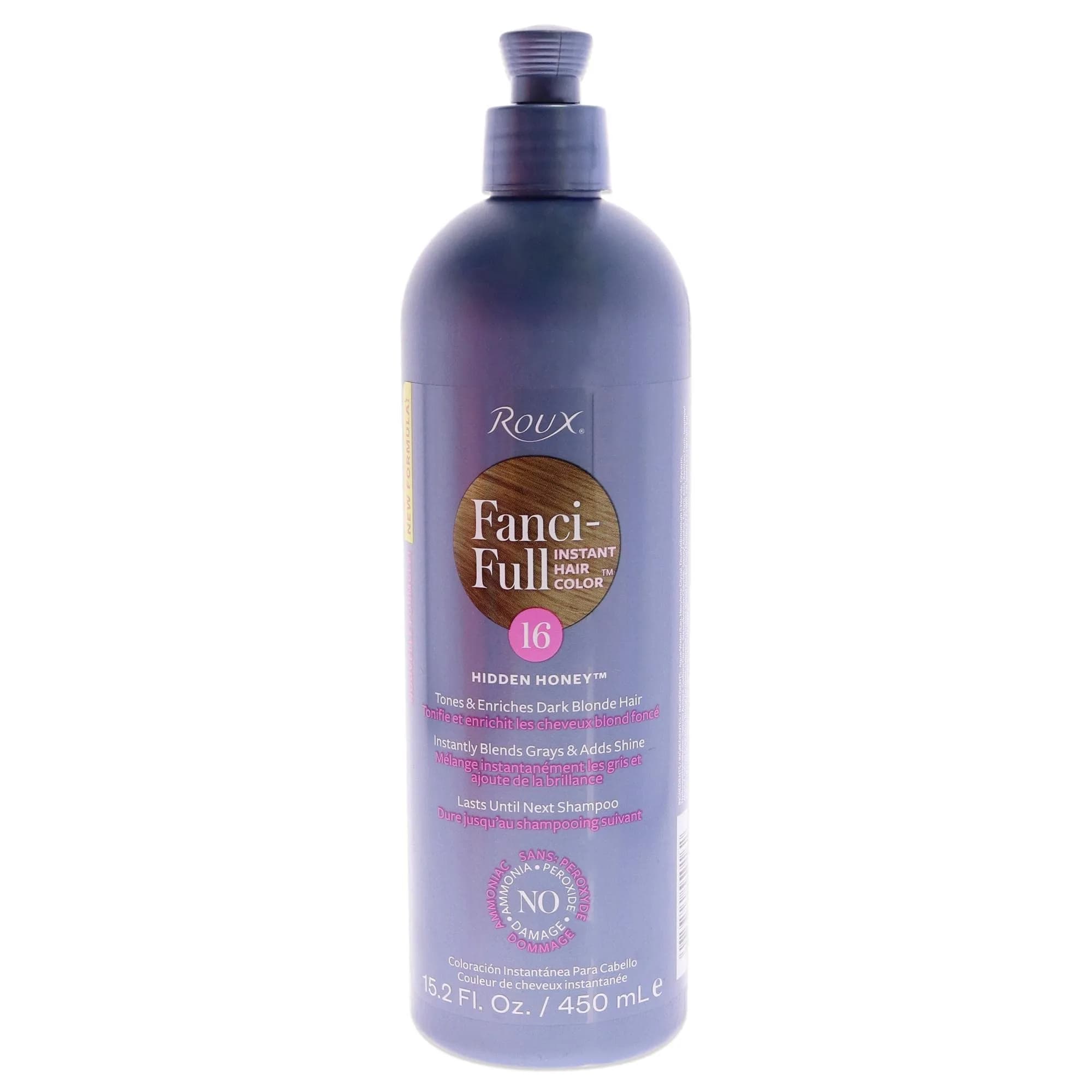 Roux Fanci-Full Rinse Hidden Honey 450ml (15.2 Fl Oz) | Temporary Hair Color Enhancer — Hidden Honey