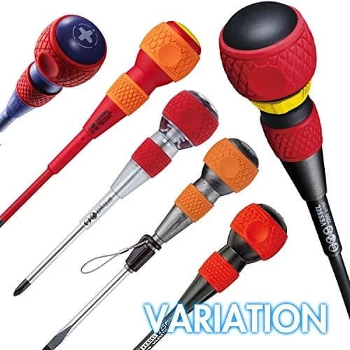 VESSEL Ball Grip Driver +2 x 150mm (6 inch) Magnetic Tip | Professional Power Distribution Tool thumbnail 6