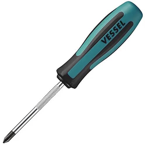 VESSEL MegaDra Standard Screwdriver +1x75 900 (100 mm Shaft, 5.5 mm Shaft Diameter) | JIS Standard Precision Driver thumbnail 1