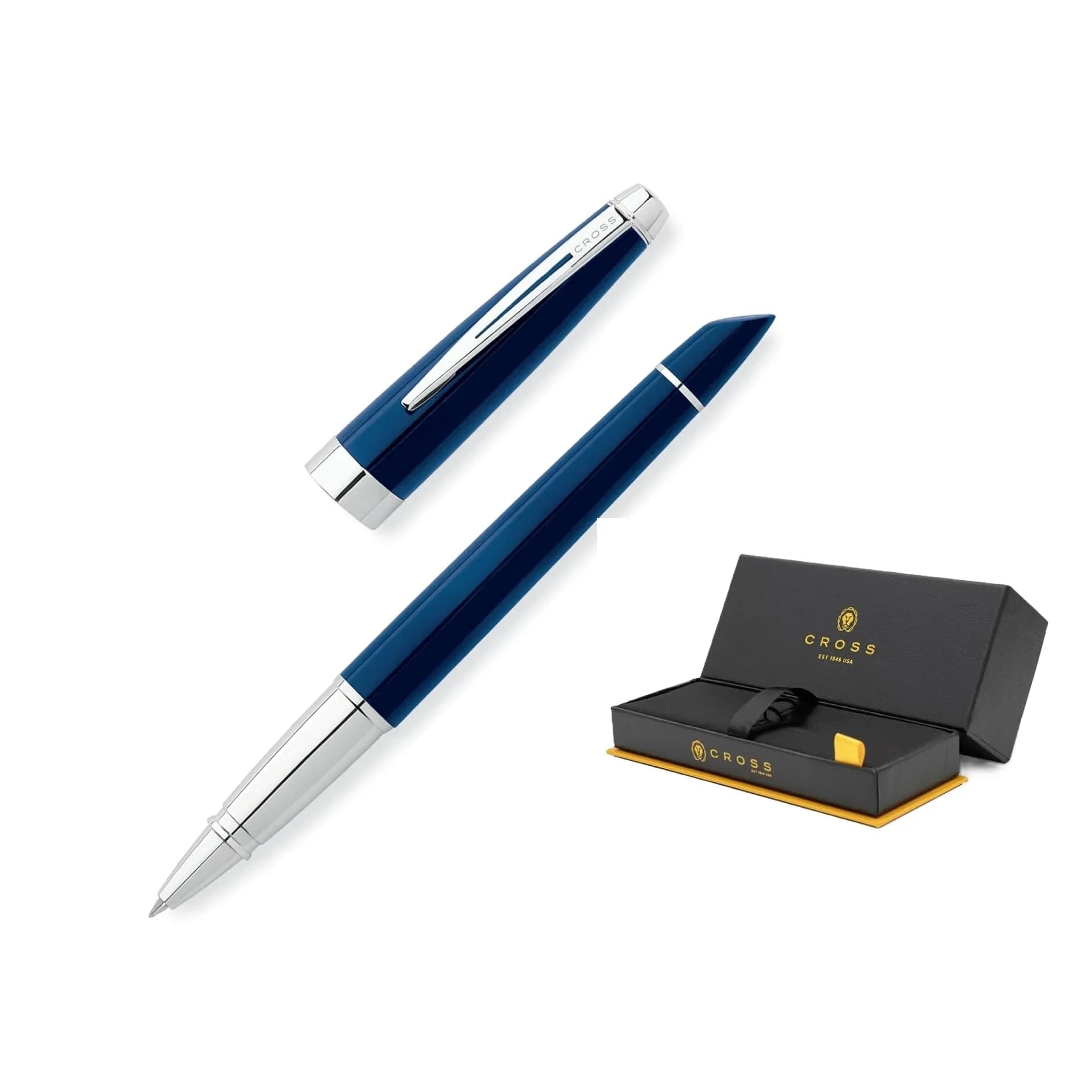 Cross Aventura Refillable Gel Ink Rollerball Pen, Medium Point 0.5mm, Starry Blue | Smooth Ink Flow for Students and Office