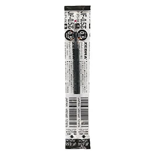 ゼブラ(ZEBRA) Sarasa B-RJF5-BK Gel Ballpoint Pen Refills 0.5mm | Black Ink, Pack of 10 thumbnail 1