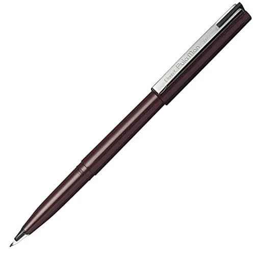 Pentel Pulaman MJ20 Disposable Fountain Pen with Plastic Nib, Black Ink, 1 Count (14.2cm) thumbnail 1