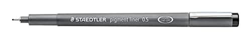 STAEDTLER Pigment Liner, Fineliner Pen for Drawing, Drafting, Journaling, 0.5mm | Long-lasting, Lightfast Ink, 10 Pack thumbnail 4
