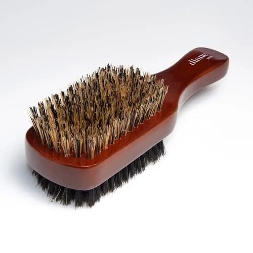 Diane 2-Sided Club Brush for Men, Thick & Coarse Hair, 7in (17.8cm) | 100% Boar Bristle for Waves & Shine thumbnail 5