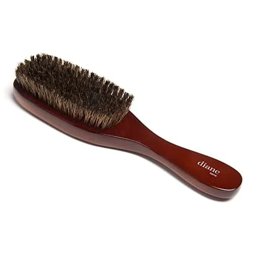 Diane Premium 100% Boar Wave Brush for Men – Medium Bristles, 9.13" L | Detangles, Smooths, Styles Waves thumbnail 1