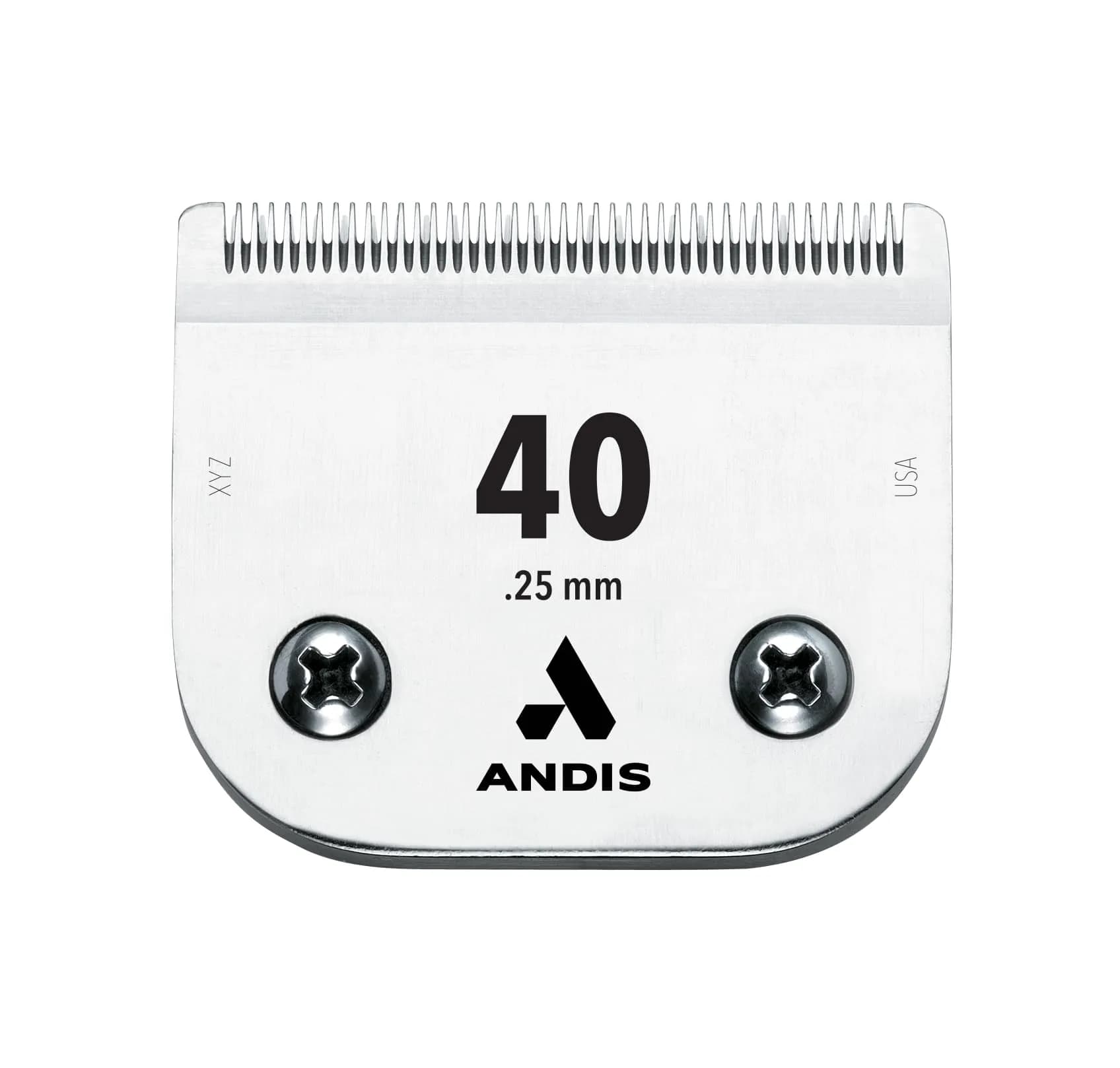 Andis 64076 UltraEdge Detachable Blade Size 40 1/100in Cut | Precision Grooming for Face, Feet, Ears