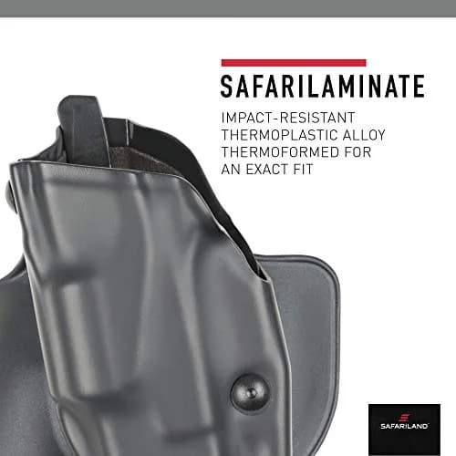 Safariland 6378 ALS Concealment Paddle & Belt Loop Holster | Fits Sig Sauer P229, Black, Right Hand thumbnail 5