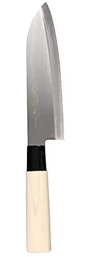 Happy Sales Santoku Knife 16.5cm | Japanese Stainless Steel Kitchen Knife thumbnail 1