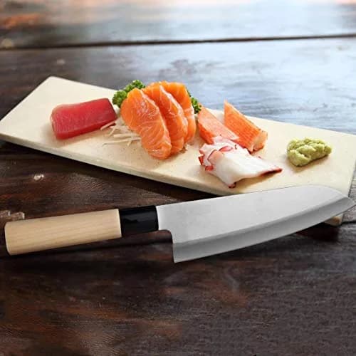 Happy Sales Santoku Knife 16.5cm | Japanese Stainless Steel Kitchen Knife thumbnail 2