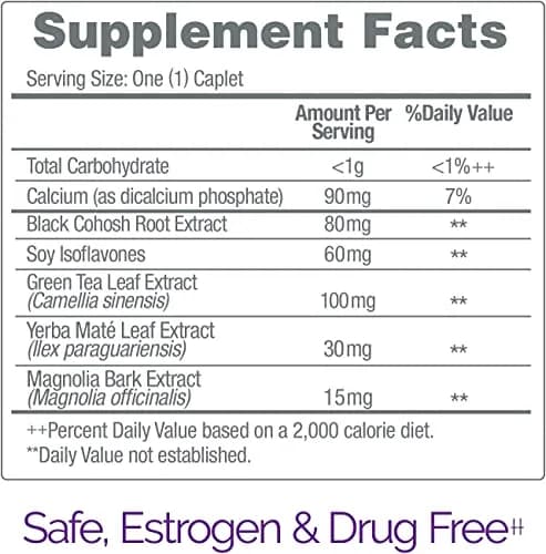 Estroven Stress Relief & Energy Boost for Menopause, 28 Count | Supports Hot Flashes & Fatigue thumbnail 5