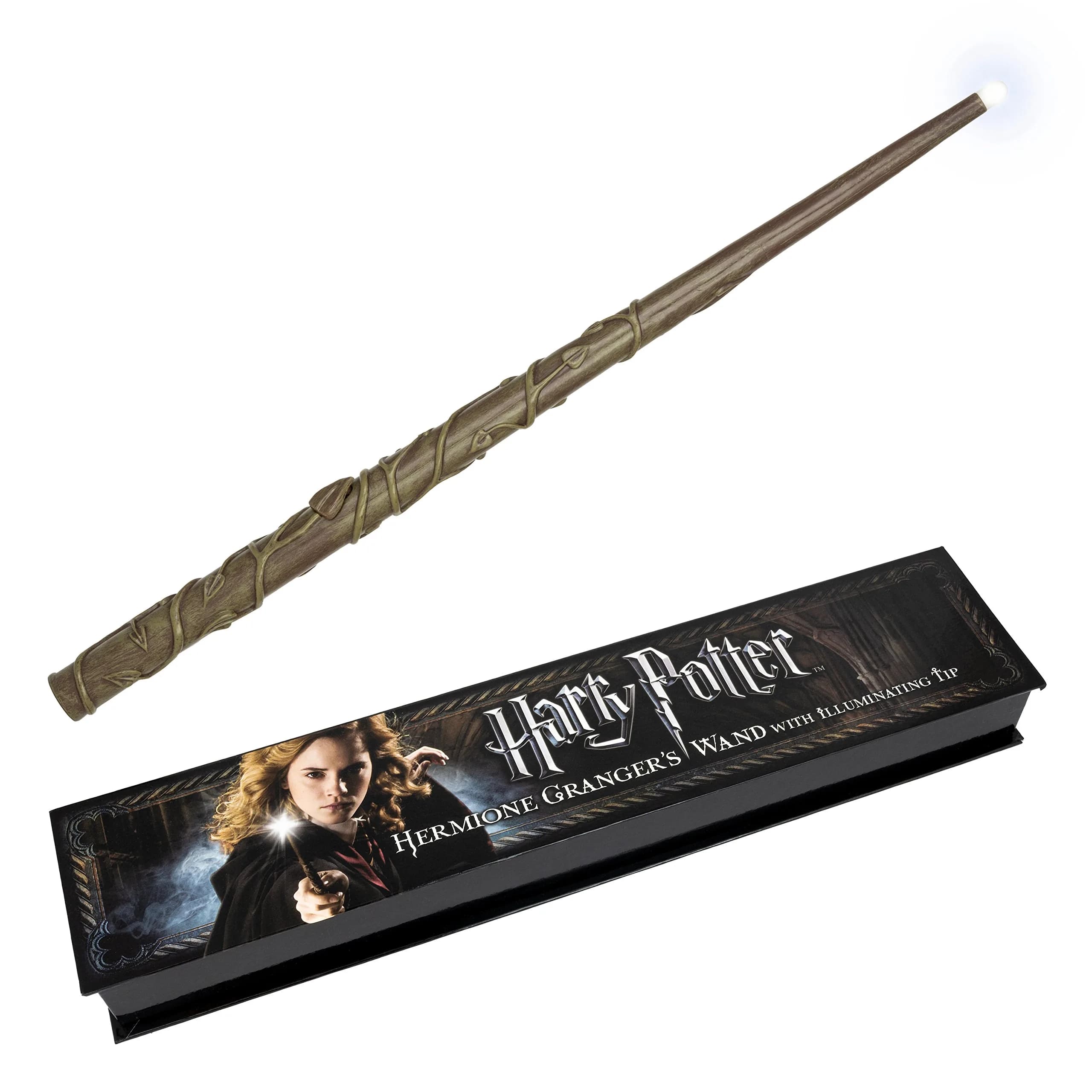 The Noble Collection Hermione Granger's Illuminating Wand 34cm (13.4in) | Officially Authorized by Warner Brothers - main product image