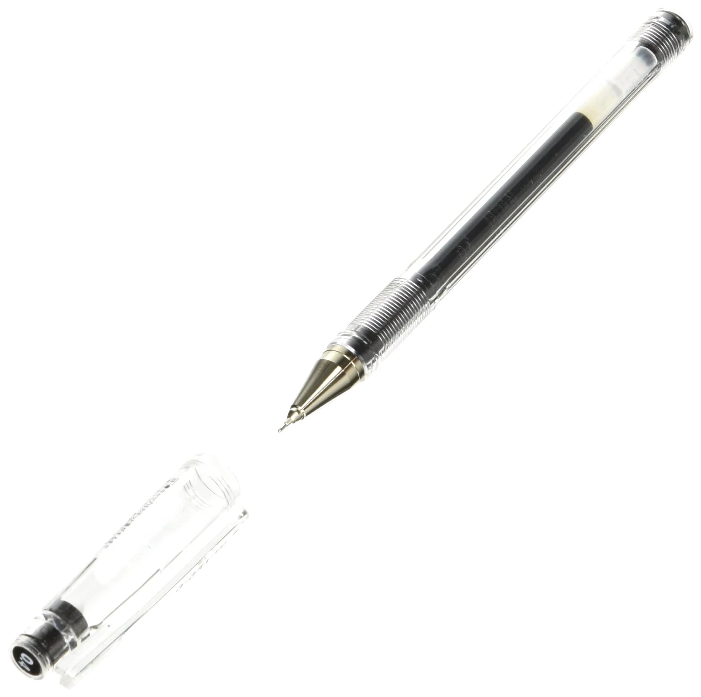Pilot Hi-Tec-C 04 Gel Ballpoint Pen, Fine Point Black, 0.4mm (0.016in) | Smooth Ink Flow - view 2