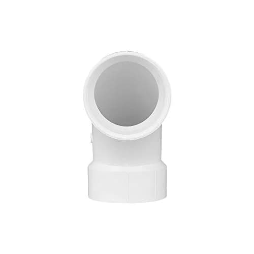 Charlotte Pipe 3" Long Sweep PVC DWV Pipe Fitting - 1/4" Bend, Schedule 40, White | Non-Pressure Drain, Waste, Vent thumbnail 2