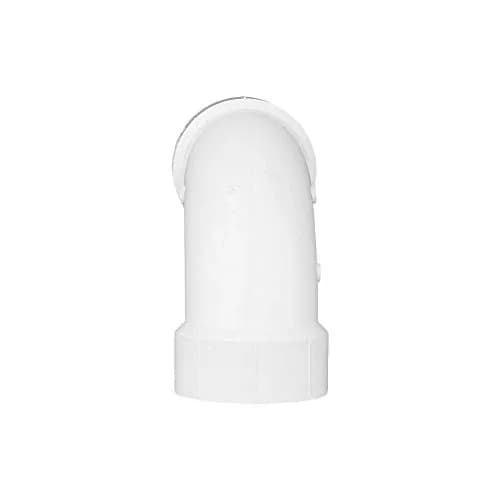 Charlotte Pipe 3" Long Sweep PVC DWV Pipe Fitting - 1/4" Bend, Schedule 40, White | Non-Pressure Drain, Waste, Vent thumbnail 3