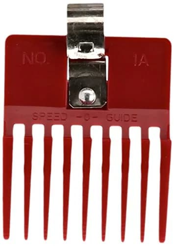 Speed O Guide No 1a Clipper Red | Hair Cutting Tool with Smooth Teeth Edges thumbnail 2