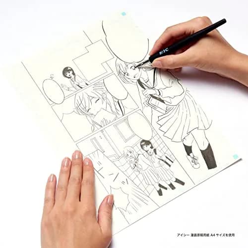 IC Manga Paper A4 110KG | Thin, Smooth Finish for Printing & Art (210mm x 297mm) thumbnail 3