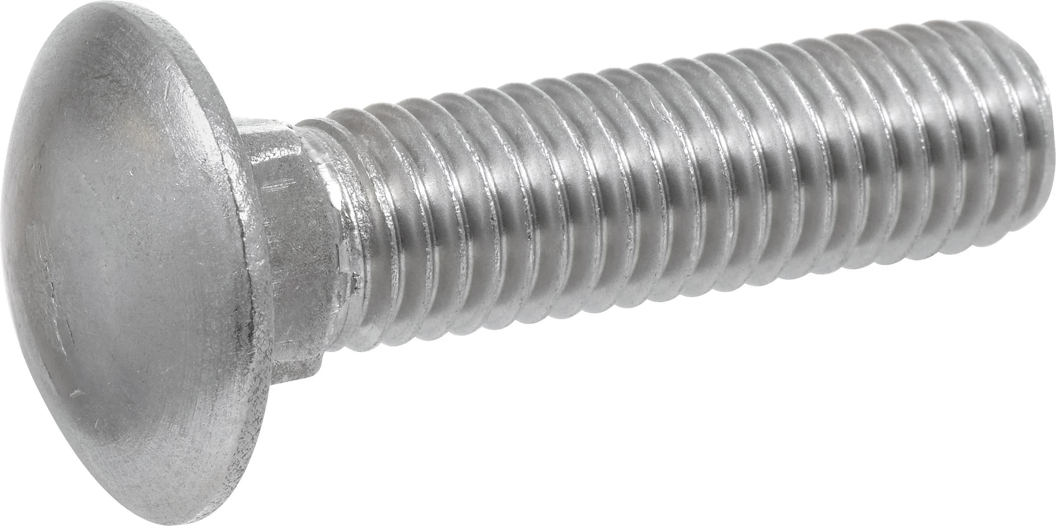 Hillman Stainless Steel Carriage Bolt 3/8 x 2-Inch (25-Pack) | Grade 2 Fasteners for Wood-Metal Joints - main product image