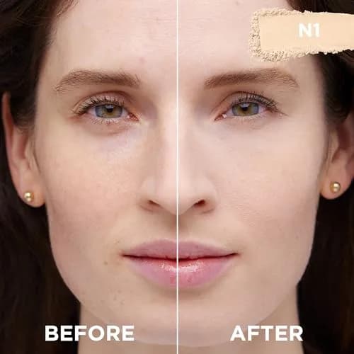 L'Oreal Paris True Match Super Blendable Oil-Free Powder Foundation N1 Light - Perfectly Matches Skin Tone thumbnail 2