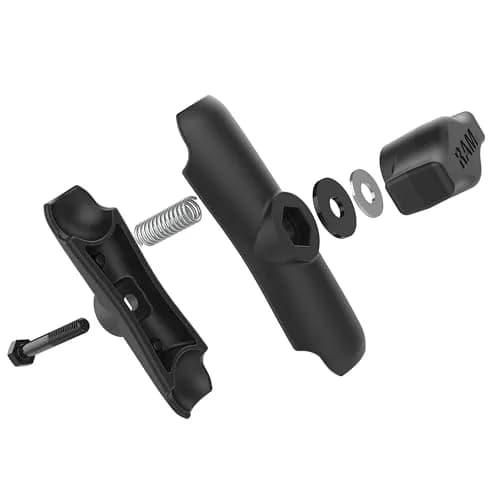 RAM MOUNTS Medium Double Socket Arm for B Size 1" Balls | Adjustable Marine-Grade Aluminum Mount (70-120c) thumbnail 4
