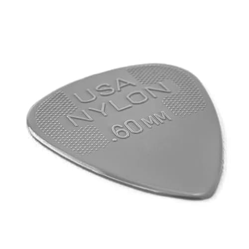 Jim Dunlop Nylon Standard Pick .60MM | Classic Tone & Flexibility, Made in USA thumbnail 7
