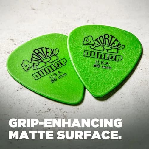 Jim Dunlop Tortex Standard Guitar Picks 0.73mm (72-Pack) | Bright Snappy Attack thumbnail 6
