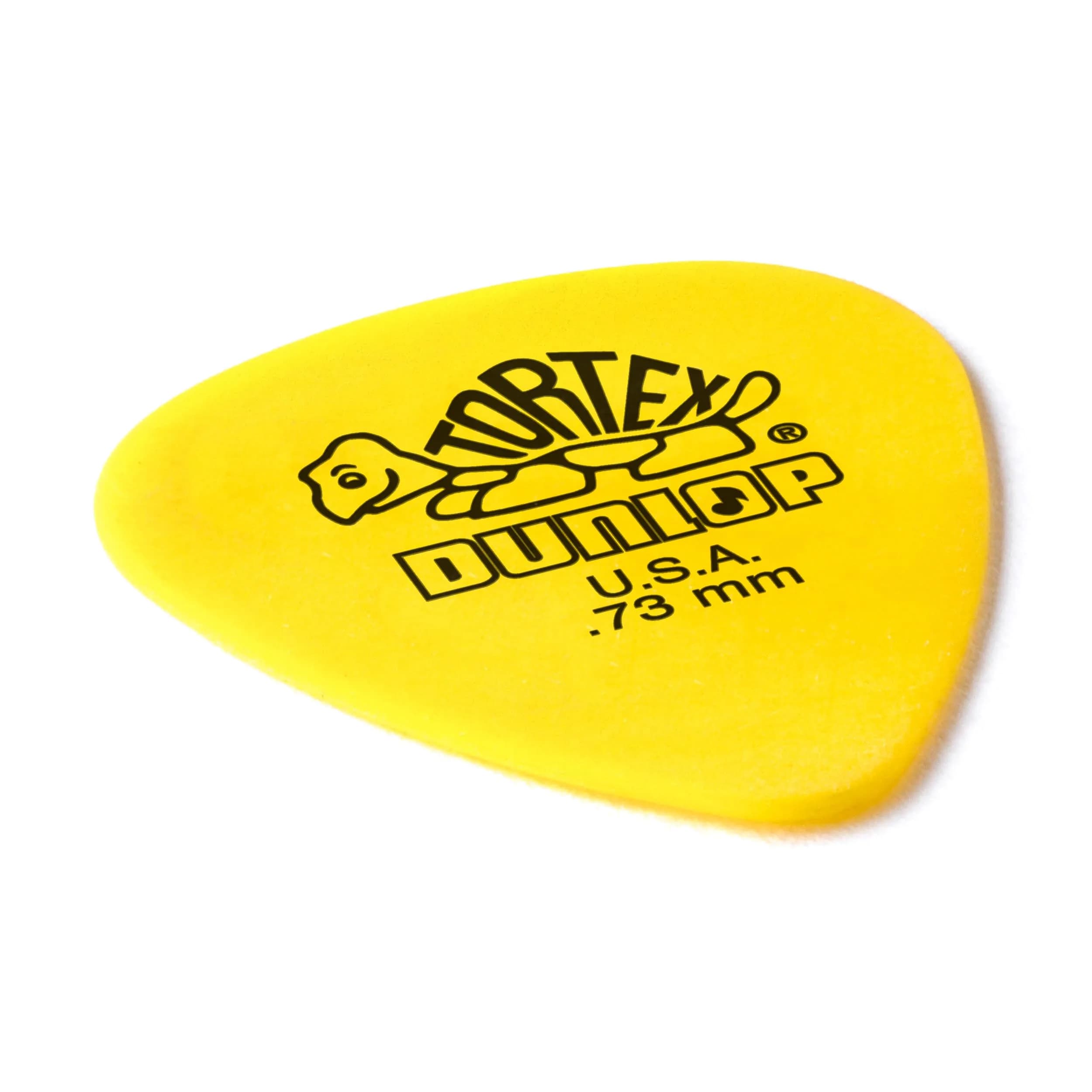 Jim Dunlop Tortex Standard Guitar Picks 0.73mm (72-Pack) | Bright Snappy Attack - view 8
