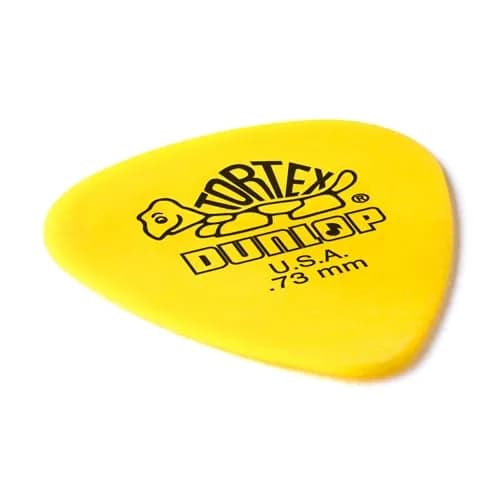 Jim Dunlop Tortex Standard Guitar Picks 0.73mm (72-Pack) | Bright Snappy Attack thumbnail 8