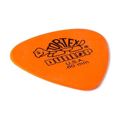 Jim Dunlop Tortex Standard Pick .60MM | Bright, Snappy Attack, Durable, Made in USA thumbnail 8