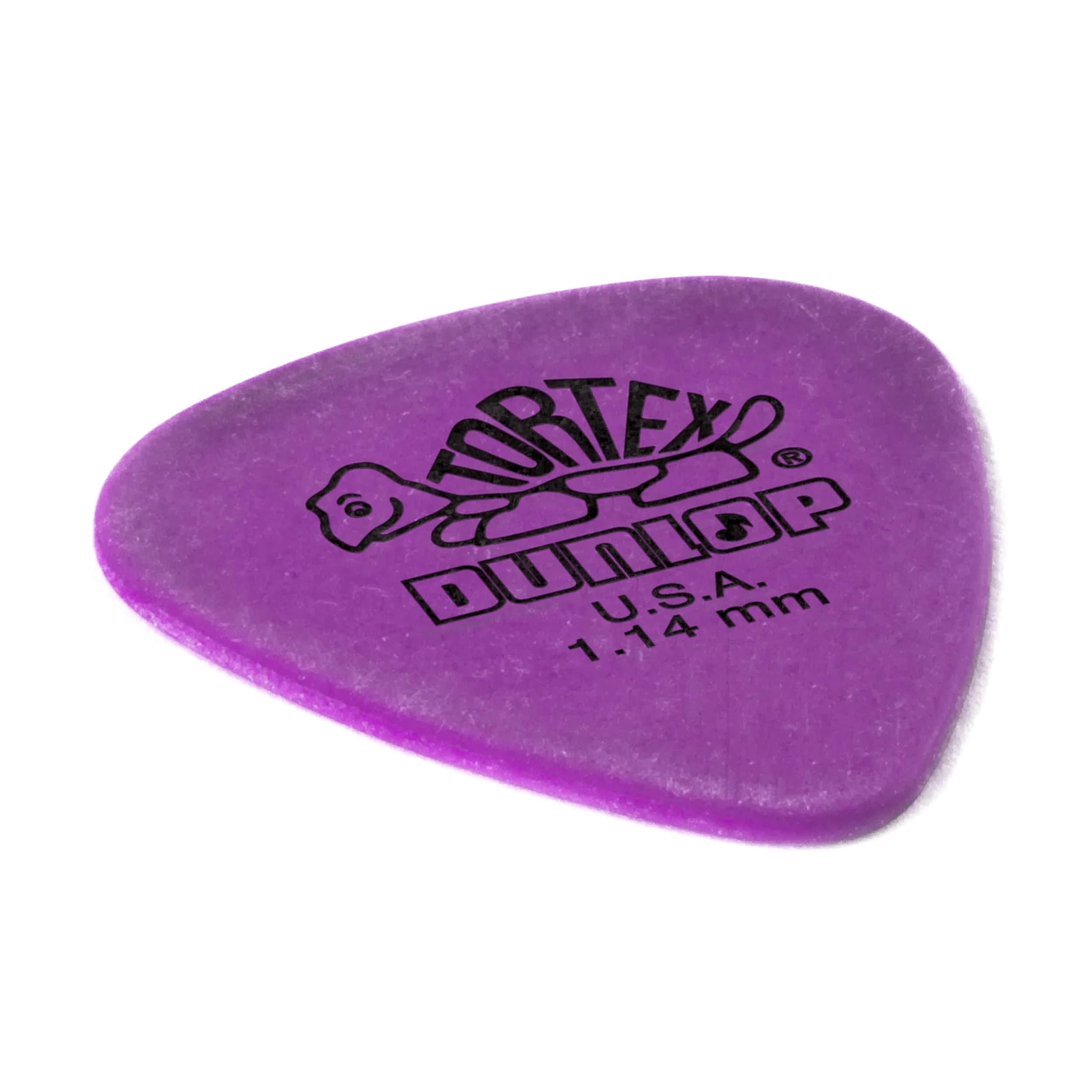 Jim Dunlop Tortex Standard Guitar Picks 1.14mm Purple | 72 Pack - view 8