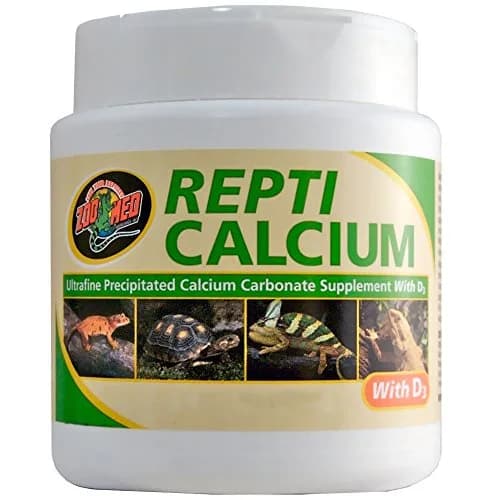 Zoo Med Repti Calcium with D3 Powder 48 oz (1.36 kg) | Ultra Fine Calcium Carbonate Supplement thumbnail 1
