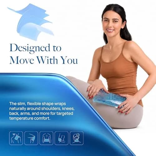 Accurate Manufacturing Blue Gel Pack 9" x 12" | Versatile Hot & Cold Pain Relief (70-120 chars) thumbnail 5