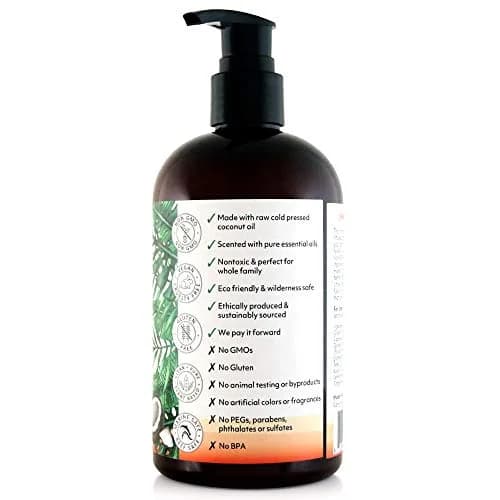 Organic Fiji Coco Fiji Face & Body Lotion 12 oz | Organic Coconut Oil Moisturizer for Sensitive Skin thumbnail 3