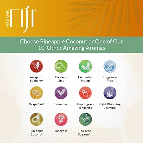 Organic Fiji Coconut Face & Body Lotion 12 oz | Deep Moisturizer for Dry & Sensitive Skin thumbnail 6