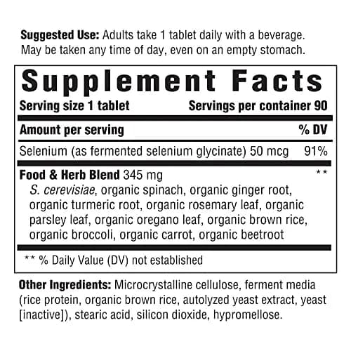 Innate Response Formulas Selenium 90 Tablets | Immune Support with Natural Botanicals thumbnail 2